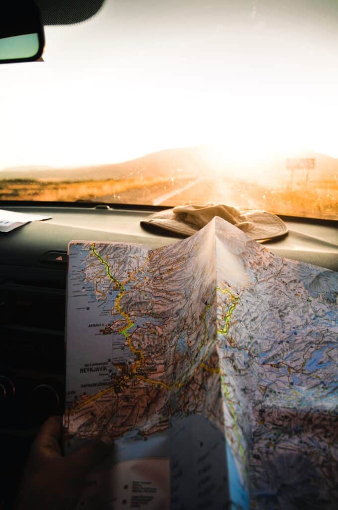 Trouver sa route pendant l'été